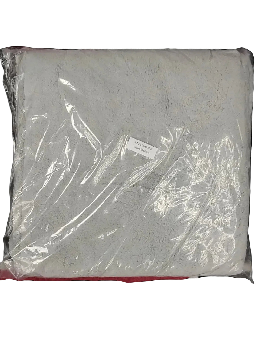 Edgeless Ultra Plush Towels 450gsm Gray - 16" x 16" - 12/bag