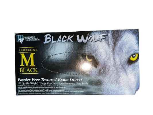 Black Wolf M Gloves 100/box