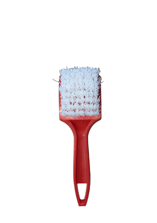 Red Nylon Whitewall & Tire Brush  - 3/4" Bristle