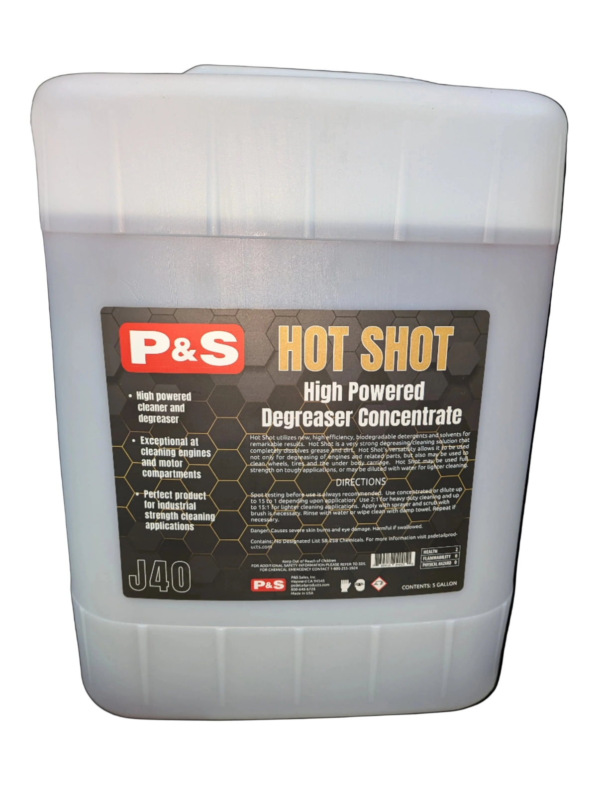 Hot Shot High Power Deg. Conc 5 Gallon  - Not Available for Shipping